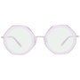 Ana Hickmann HI3055-5704E Gafas de sol dorées avec verres roses