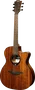 LAG Guitare Acoustique Auditorium Cutaway A/E Tramontane 98 Acajou
