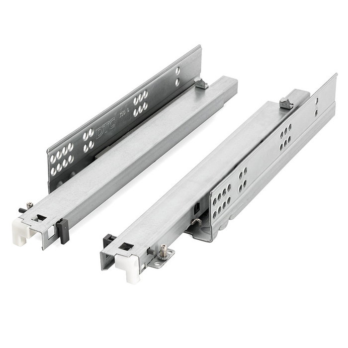 DTC Guía Oculta para Cajón Tourmuss Extracción Total con Cierre Amortiguado - Largo Guía 250mm - Ref. 9070.339 DTC Guía Oculta para Cajón Tourmuss Extracción Total con Cierre Amortiguado - Largo Guía 250mm - Ref. 9070.339