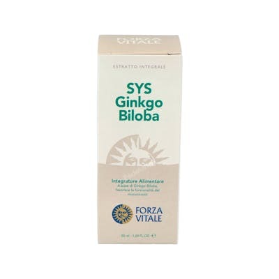 FORZA VITALE Sys.Ginkgo Biloba 50 ml - Complément alimentaire circulation FORZA VITALE Sys.Ginkgo Biloba 50 ml - Complément alimentaire circulation