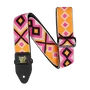 Ernie Ball Sangle Guitare/Basse Jacquard Electric Diamond, Extra Longue, 2 pouces
