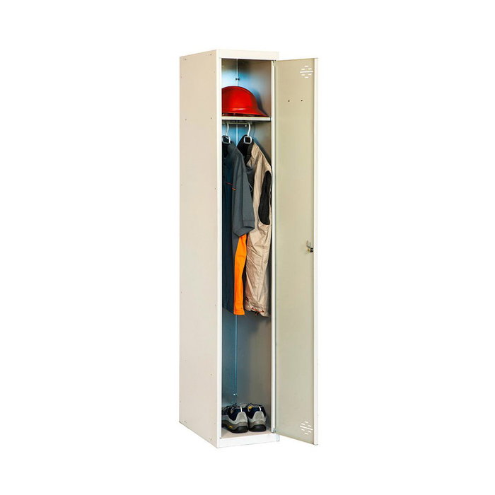 casier Simon Rack 180 x 30 x 50 cm Métal Gris clair 1 Compartiment