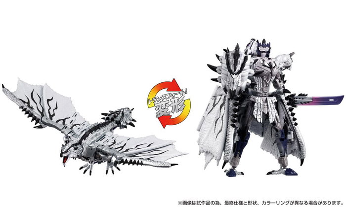 Hasbro Transformers x Monster Hunter Silver Rathalos Prime Synergenex Series Hasbro Transformers x Monster Hunter Silver Rathalos Prime Synergenex Series