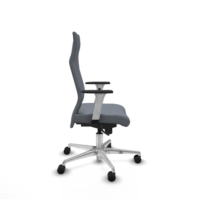 Piqueras Y Crespo Fauteuil Albacete avec mécanisme synchrone, Gris