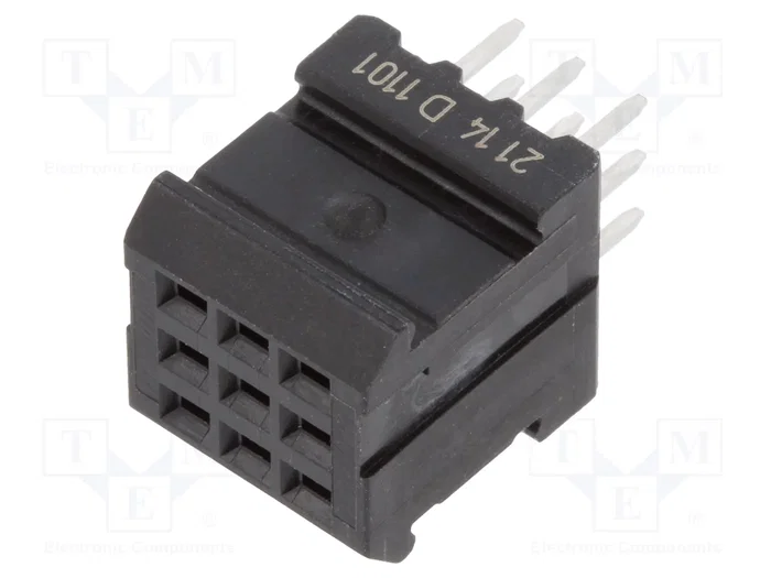 HARTING Connecteur femelle PCB à PCB har-modular® 9 broches droit HARTING Connecteur femelle PCB à PCB har-modular® 9 broches droit