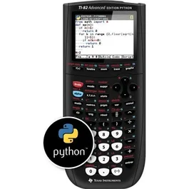 Texas Instruments TI-82 Advanced Edition PYTHON - Calculatrice graphique couleur à écran couleur - Noir