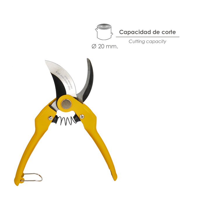 WOLFPACK LINEA PROFESIONAL Ciseaux de taille 3164 à 1 main, 225 mm
