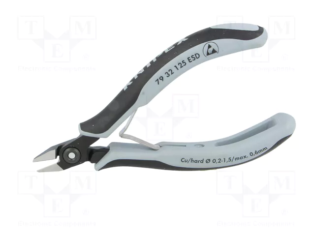 KNIPEX pince coupante de précision latérale ESD 125 mm