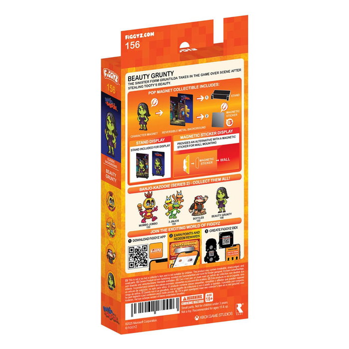 FiGGYZ Banjo-Kazooie magnet à collectionner Beauty Grunty 11 cm FiGGYZ Banjo-Kazooie magnet à collectionner Beauty Grunty 11 cm