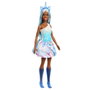 Mattel - Poupée Barbie Licorne avec Tenue aux Couleurs Vives - Modèles Assortis - Version Espagnole/Portuguaise