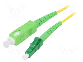 LOGILINK Patch cord fibre optique OS2 LC/APC, SC/APC 15m