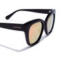 Hawkers Audrey - Lunettes de soleil polarisées pour femme - Monture TR90 noire et rose - Design papillon - Pont 20,5 mm, verres 46,3 mm