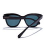 Hawkers Audrey - Lunettes de soleil polarisées pour femme - Monture TR90 noire et rose - Design papillon - Pont 20,5 mm, verres 46,3 mm