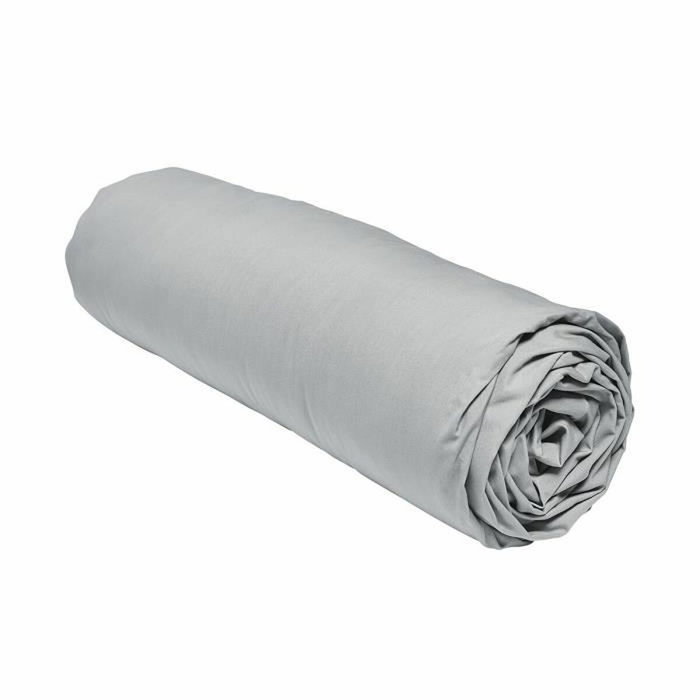 Today Drap housse Prestige 140x200 cm Gris Acier Today Drap housse Prestige 140x200 cm Gris Acier