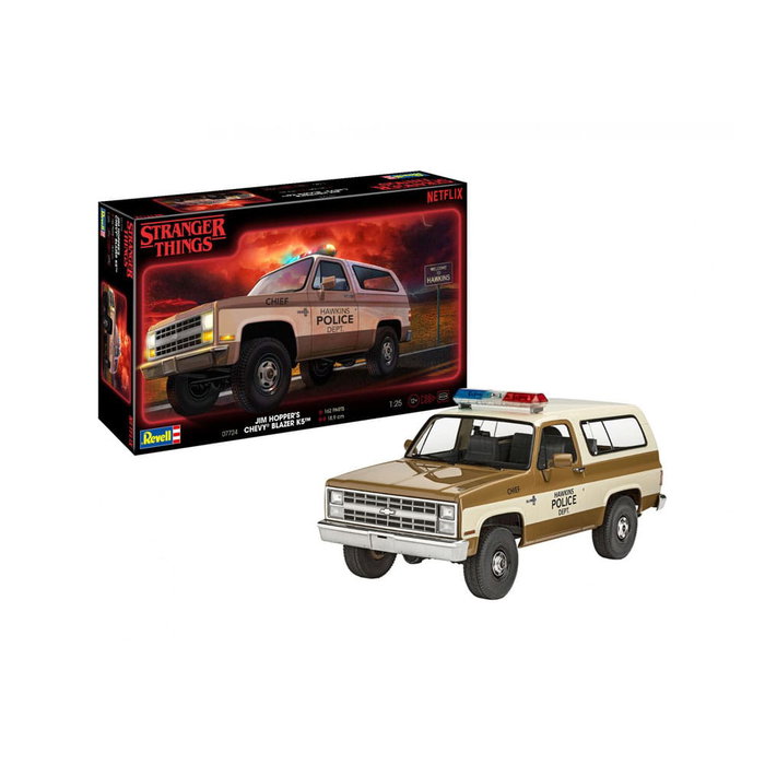 Stranger Things maquette 1/25 1985 Chevrolet K5 Blazer 19 cm Stranger Things maquette 1/25 1985 Chevrolet K5 Blazer 19 cm
