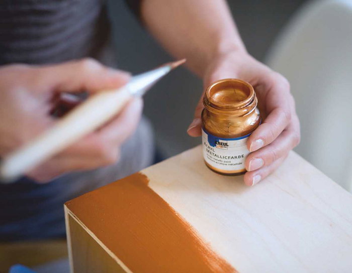 Kreul Peinture acrylique métallique verte 20ml