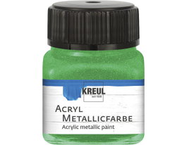 Kreul Peinture acrylique métallique verte 20ml