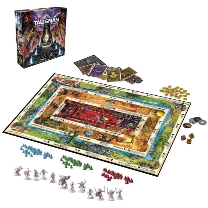 Hasbro Gaming Talisman, 5e édition, jeu de société de rôle avec quêtes magiques, à partir de 12 ans
