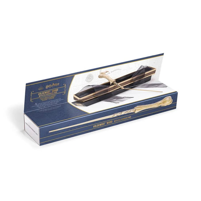 The Noble Collection Réplique Baguette Voldemort Harry Potter 35cm avec Coffret