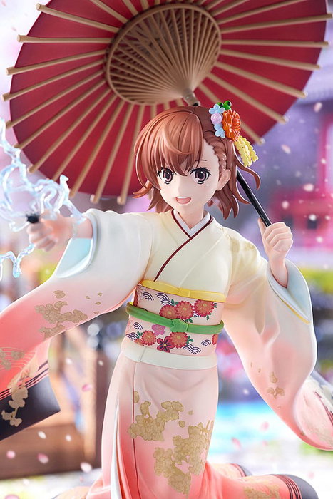 A Certain Scientific Railgun T statuette 1/7 Mikoto Misaka Furisode Kimono Ver. 28 cm A Certain Scientific Railgun T statuette 1/7 Mikoto Misaka Furisode Kimono Ver. 28 cm