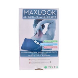 MAXLOOK Coussin électrique lombaire bleu 40x32cm