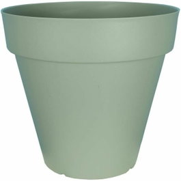 Riviera Pot de fleurs rond SOLEILLA Vert argile
