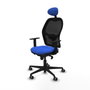 Chaise de Bureau avec Appui-tête Jorquera Piqueras y Crespo 1D036G1 Bleu