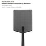 WOLFPACK LINEA PROFESIONAL Matamoscas en plastique noir 10,5 x 44,5 cm