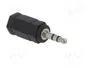 LOGILINK Adaptateur Jack 2,5mm vers Jack 3,5mm 3 broches stéréo