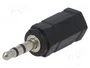 LOGILINK Adaptateur Jack 2,5mm vers Jack 3,5mm 3 broches stéréo