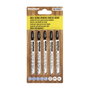 WOLFPACK LINEA PROFESIONAL Lames de scie sauteuse pour bois, coupe grossière, 5 pièces