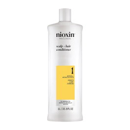 Nioxin System 1 Après-shampoing pour cheveux naturels légèrement fragilisés 1000 ml