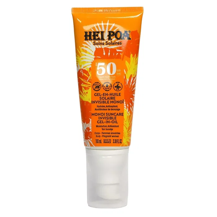 Hei Poa Gel Solaire SPF 50, 100 ml Hei Poa Gel Solaire SPF 50, 100 ml