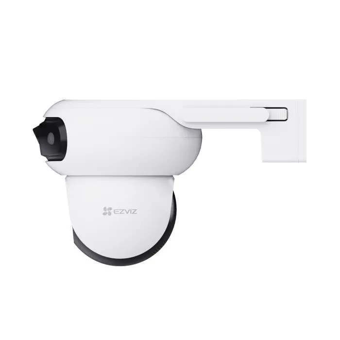 EZVIZ H90 - Caméra de surveillance extérieure motorisée 2K 360°, vision nocturne, audio bidirectionnel, 2 objectifs rotatifs