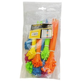 Future Set de 500 Colliers de Serrage Multicolores en Sac Zip