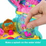 Polly Pocket Coffret Île des Paillettes avec mini-figurine sirène et accessoires