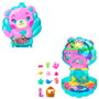 Polly Pocket Coffret Île des Paillettes avec mini-figurine sirène et accessoires