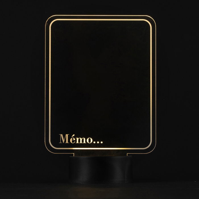 The Concept Factory Lampe acrylique avec marqueur feutre