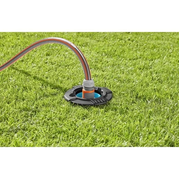 Gardena 8266-20 Prise d'eau enterrée pour système Pipeline, filetage mâle 3/4, avec vanne d'arrêt intégrée pour montage souterrain