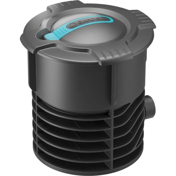 Gardena 8266-20 Prise d'eau enterrée pour système Pipeline, filetage mâle 3/4, avec vanne d'arrêt intégrée pour montage souterrain