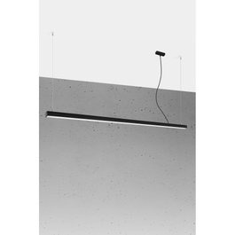 PINNE 200 Lampe Suspendue Noire