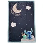 STITCH Plaid Sherpa Disney Stitch Good Night 100 x 150 cm
