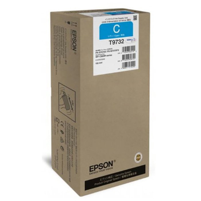 Epson T9732 Cartouche d'encre cyan C13T97320N pour 22 000 pages Epson T9732 Cartouche d'encre cyan C13T97320N pour 22 000 pages