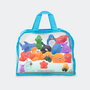 TACHAN - Pack de 12 Figurines de Bain d'Animaux Marins en Goma, Jouet Éducatif pour Enfants 3 Ans et Plus