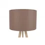 Lampe sur Pied "Addis Ababa" Trépied Bois Style Naturel Nordique Rustique OPV-780SGN1415