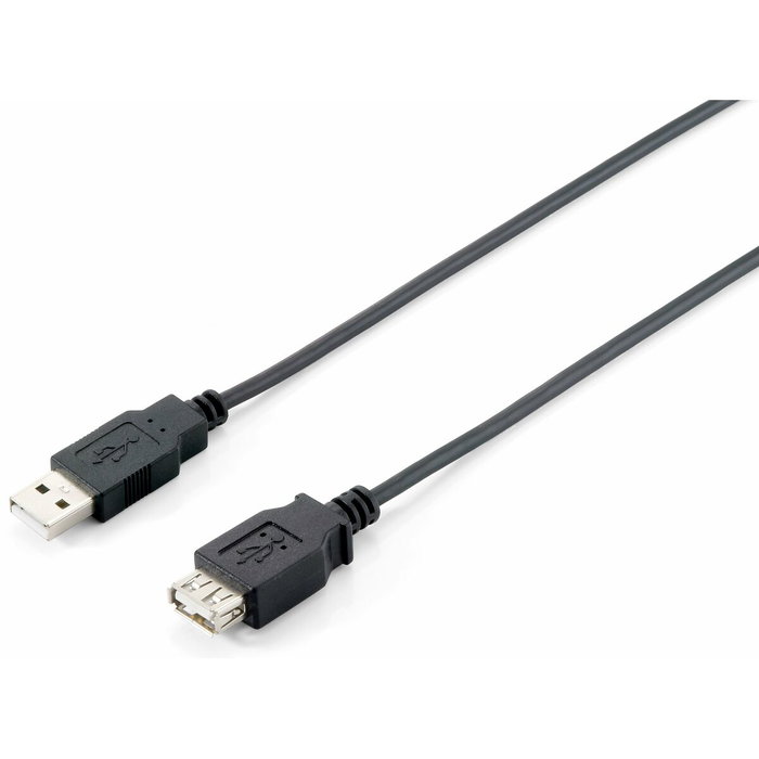 Câble Rallonge à USB Equip 128852 Noir 5 m (1 Unité)