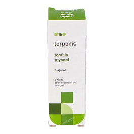 Terpenic Huile essentielle de Thymus vulgaris (QT. tuyanol) 5 ml