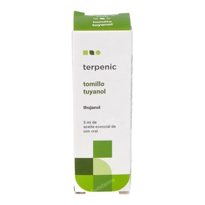 Terpenic Huile essentielle de Thymus vulgaris (QT. tuyanol) 5 ml Terpenic Huile essentielle de Thymus vulgaris (QT. tuyanol) 5 ml