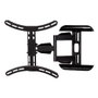 Hama Support mural TV noir à double bras articulé, 32-65 pouces