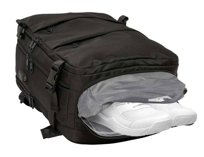 Safta Mochila de voyage cabine portable 15,6'' Real Betis Balompie 29x44x19cm Safta Mochila de voyage cabine portable 15,6'' Real Betis Balompie 29x44x19cm